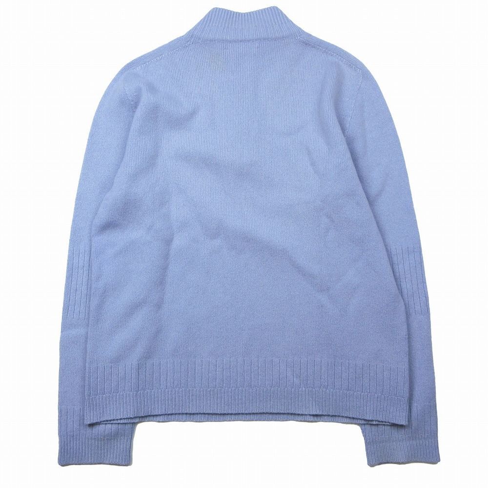 HERMESエルメス伊カシミヤカシミア100雪柄ハーフZIPプルオーバーセーター HERMESエルメス伊カシミヤカシミア100雪柄ハーフZIPプルオーバー