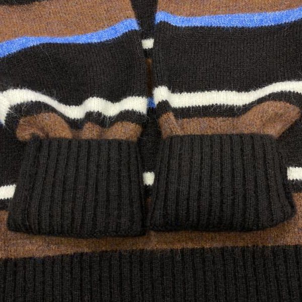 中古】Champion×ZARA ボーダーストライプ ニット XL チャンピオン×ザラ