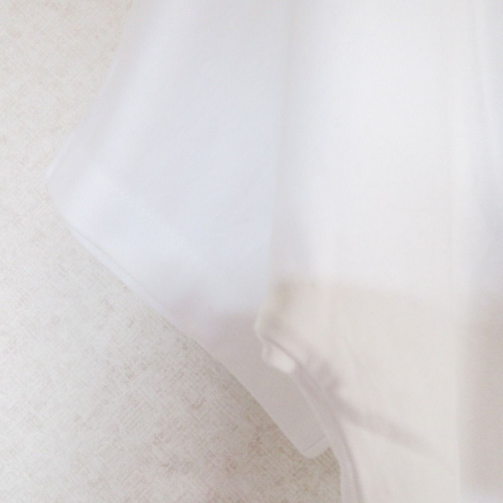 美品 21SS ebure エブール 半袖 レース刺繍 カットソー 38 ホワイト レディース 古着 中古 ebure - 美品 21SS ebure エブール 半袖 レース刺繍 カットソー