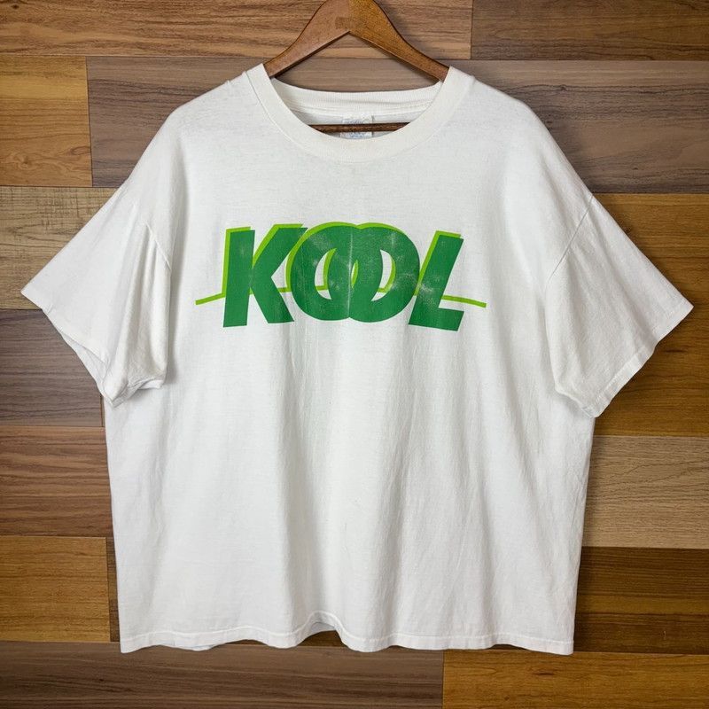 USA製 80s KOOL タバコ ロゴ プリント T-sh 企業 Tシャツ サイズ