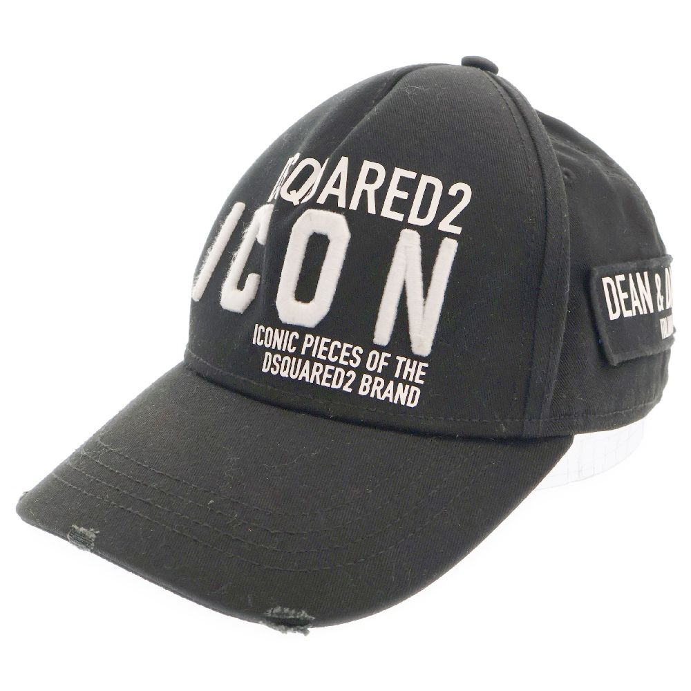 DSQUARED2 ディースクエアード ICON 際どく SLOGAN CAP アイコン