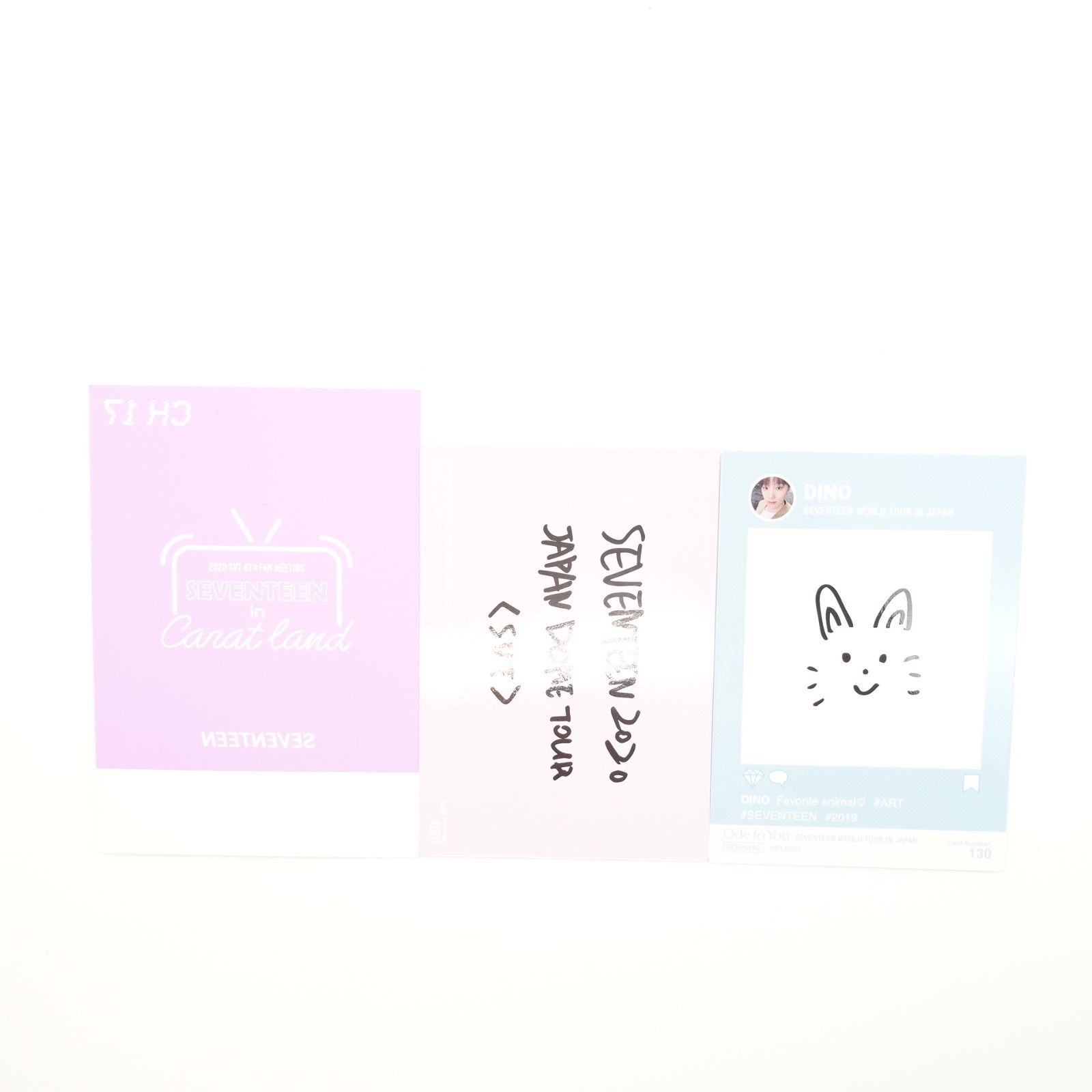 seventeen セブチ ディノ サイン dream seventeen セブチ ディノ サイン dream Collection Card (Male