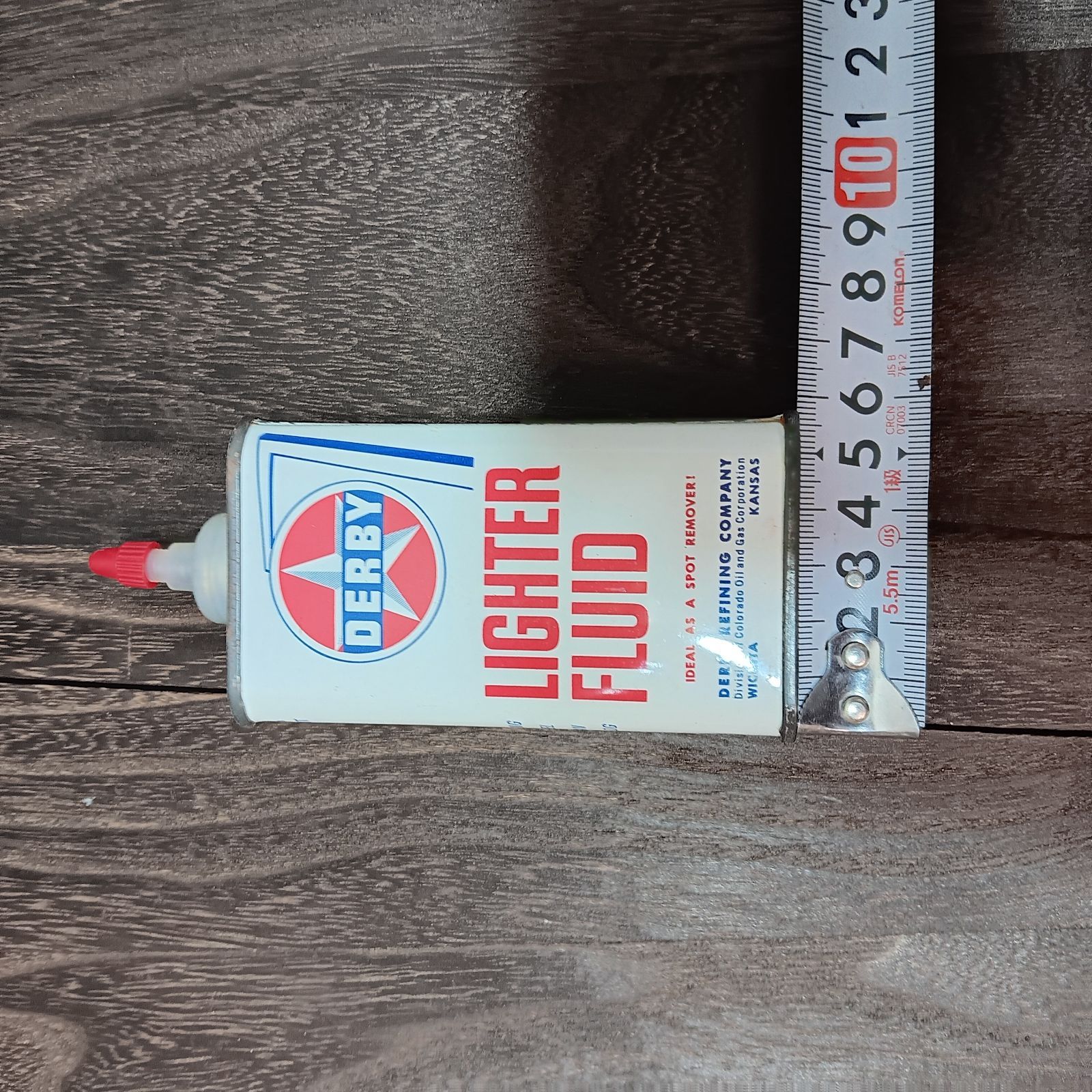 オイル缶 Vintage Derby Lighter Fluid Tin Can アメリカン雑貨 インテリア ヴィンテージ オイル缶 Vintage Derby Lighter Fluid Tin Can アメリカン雑貨