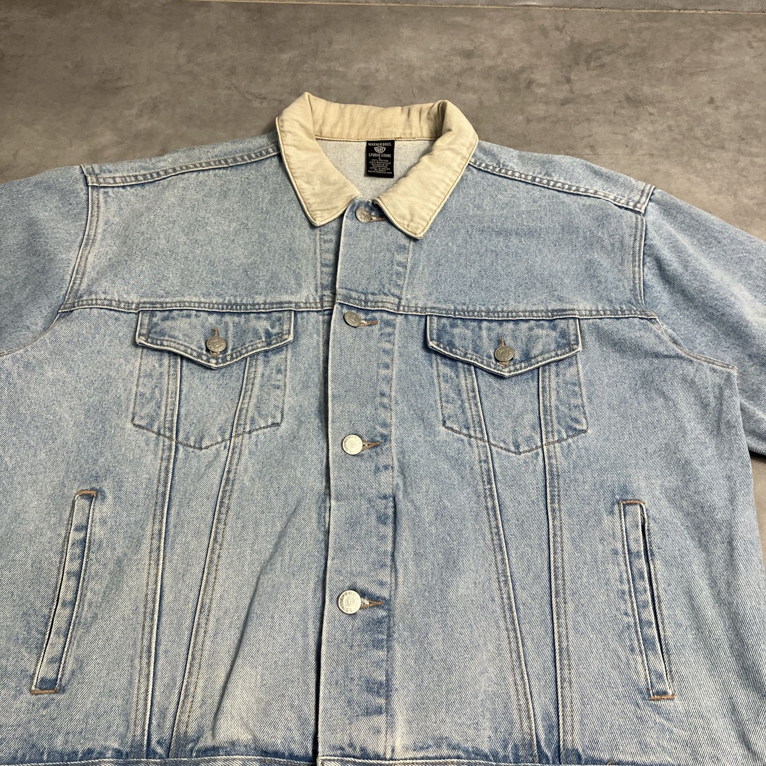 warner bros/Gジャン/S 90's WARNER BROS デニム ジャケット 中古・古着通販】warner brothers