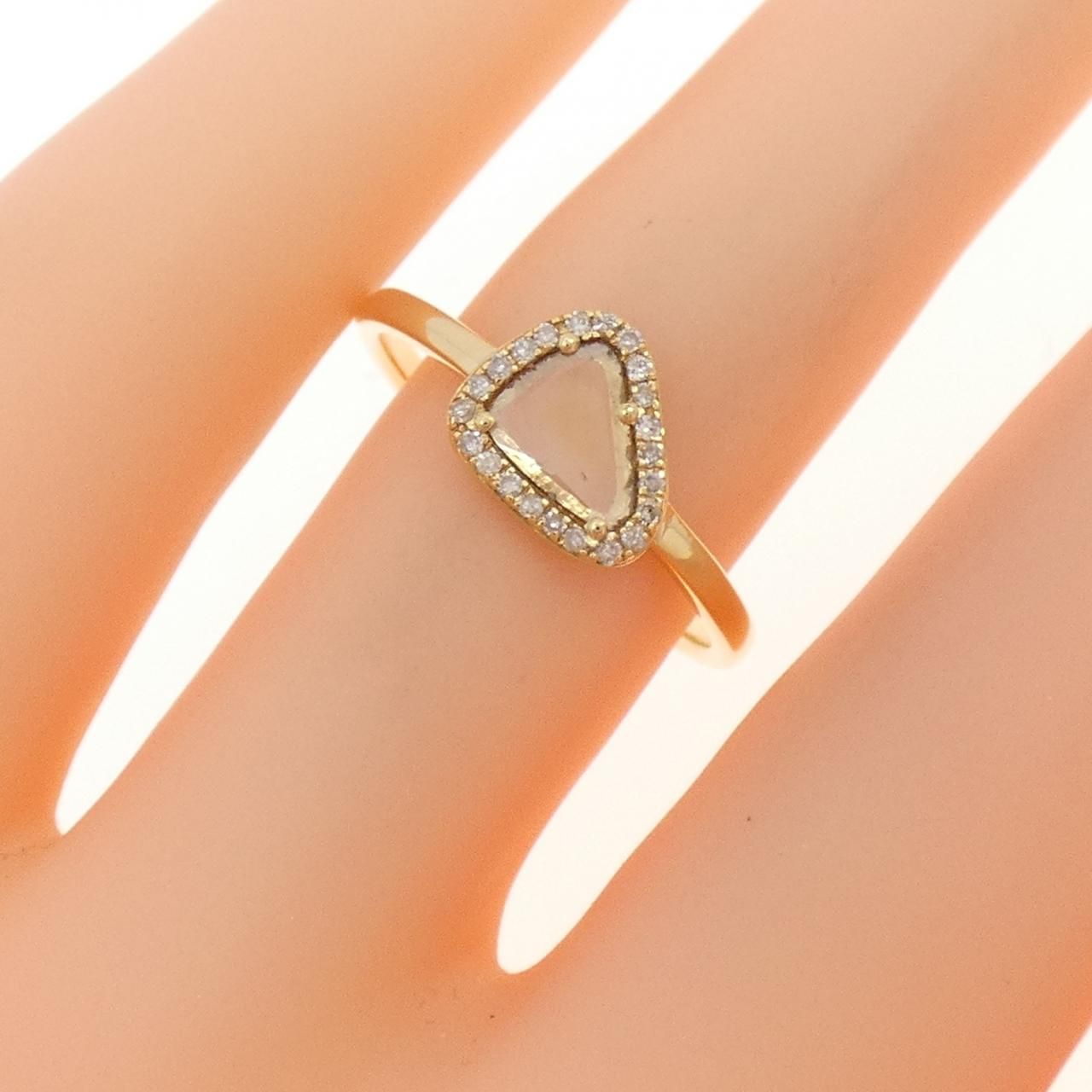 16号❣️計1.44CT✨k18YGダイヤモンドリング k18ダイヤリング