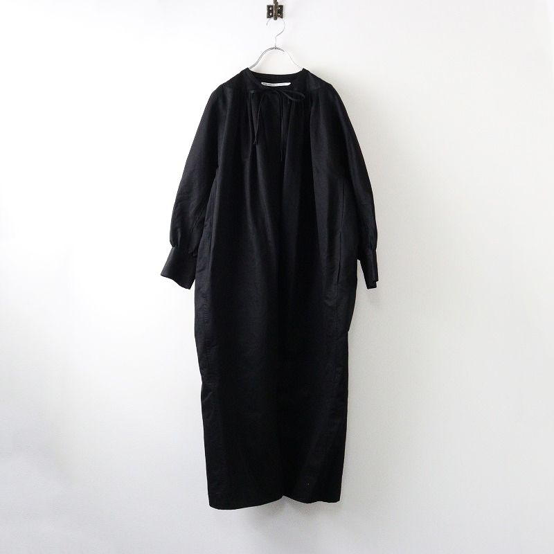 テンハンドクラフテッドモダン TENNE HANDCRAFTED MODERN ノー ギャザー ドレス |ブラック ワンピース 2400014383508