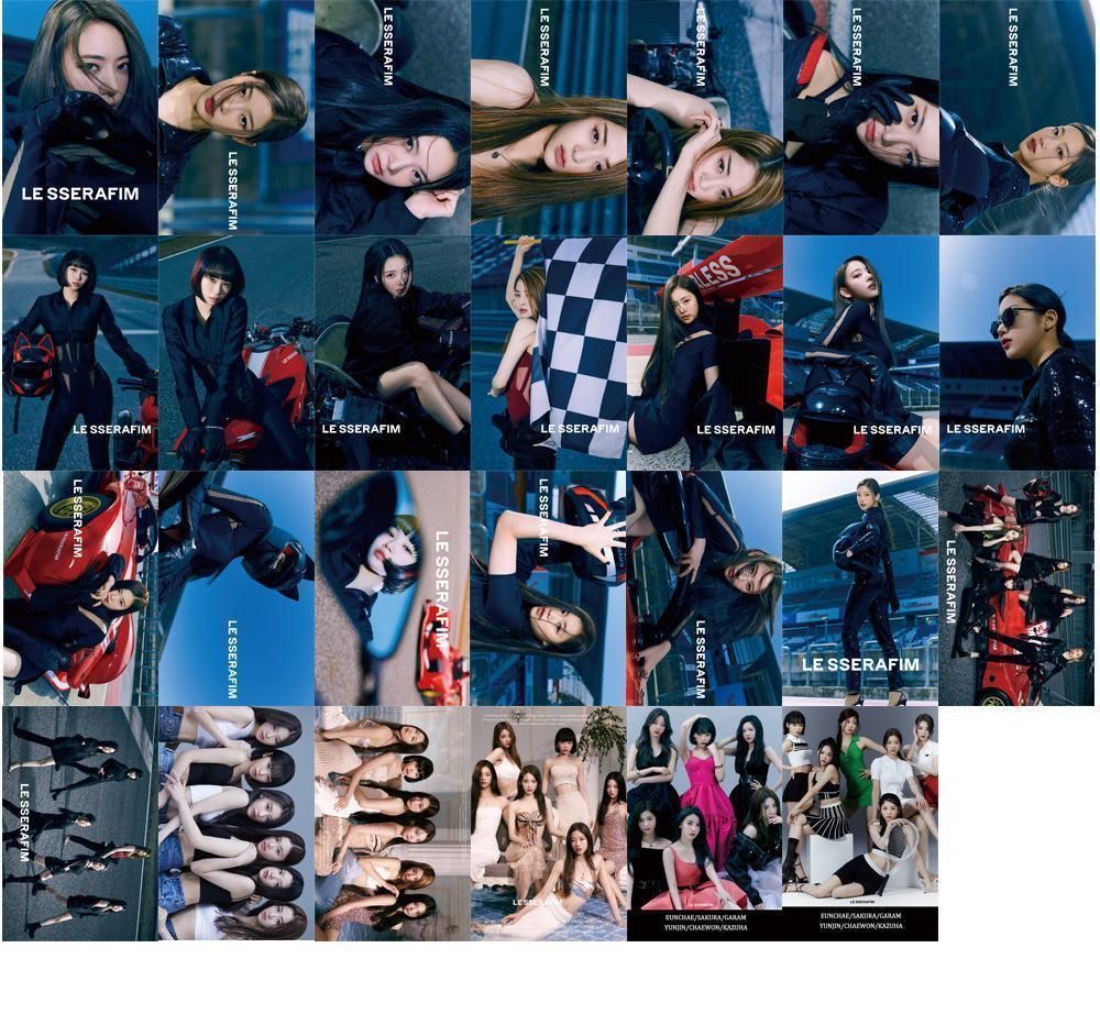 Le Sserafim 1st Mini Album Fearless Official Photocard
