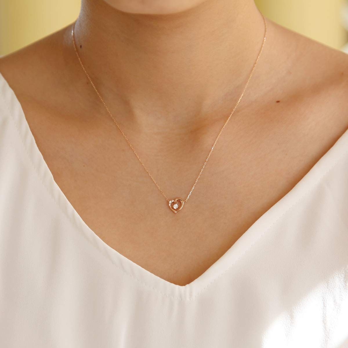 在庫処分 151736123117 canal4℃ カナルヨンドシー K10ピンクゴールド PG ネックレス