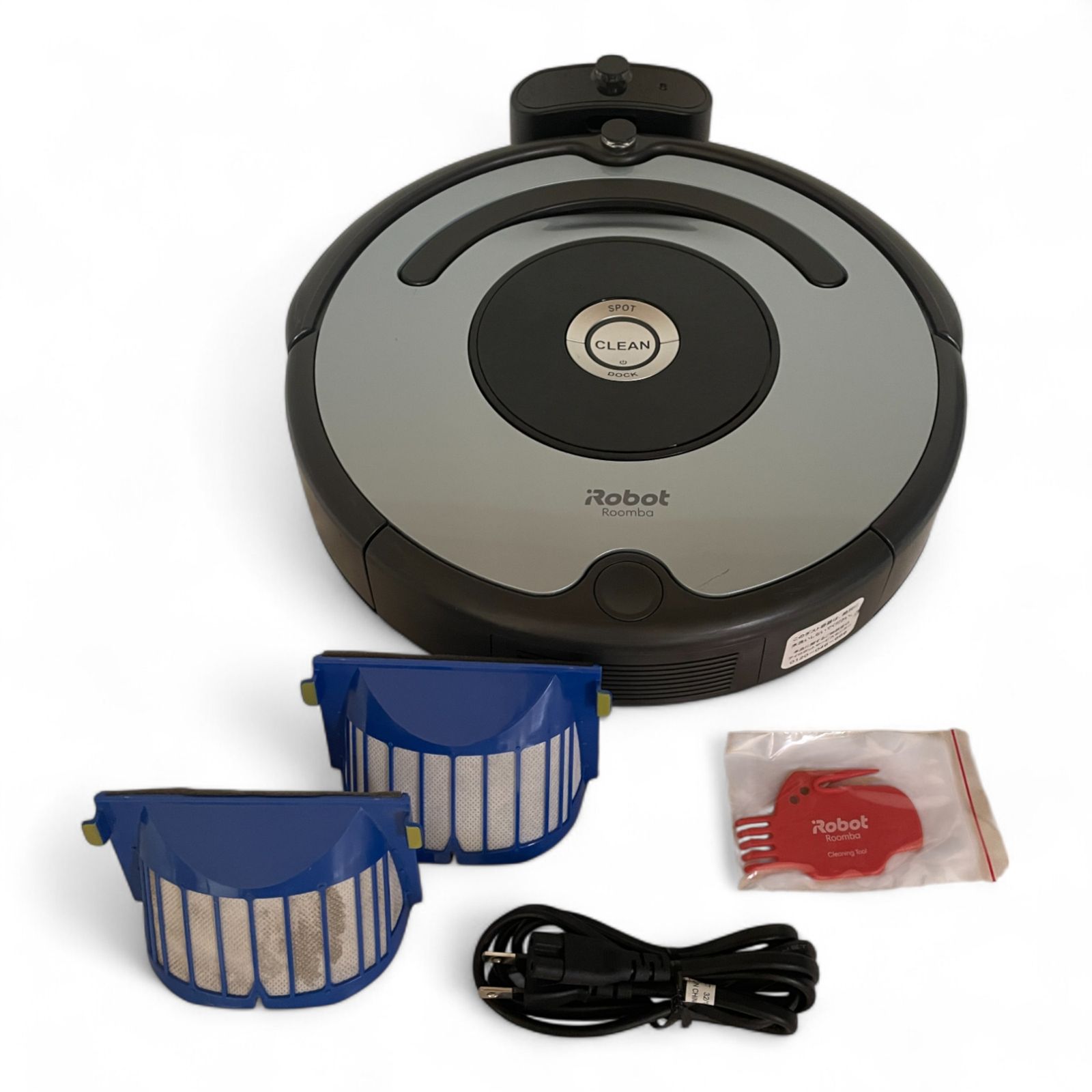 ルンバ i7 クリーンベース付きiRobot ルンバ641 ブルーシルバー