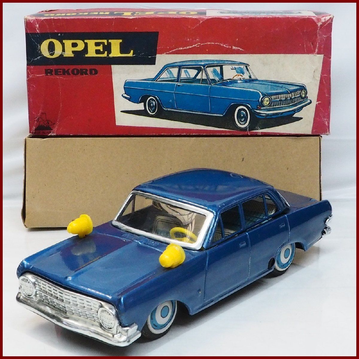 ブリキ玩具 旧バンダイ オペル OPEL REKORD SEDAN ブリキ玩具 旧バンダイ オペル OPEL REKORD SEDAN ブリキ玩具 旧