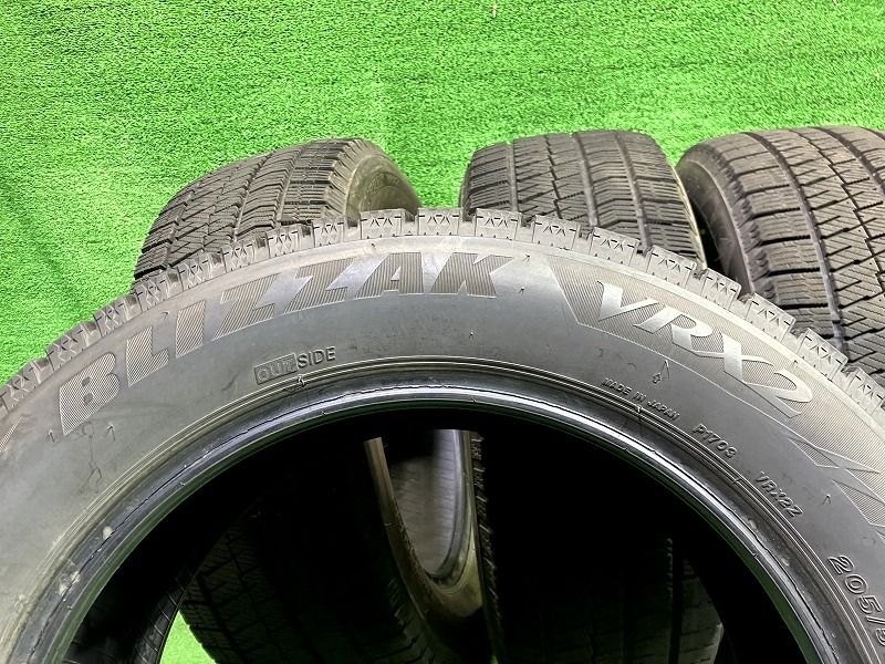 205/55R16 スタッドレス　VRX2 21年　ブリヂストン　Forza様用 205 55 16 vrx2のおすすめ人気商品一覧 通販 - Yahoo!ショッピング