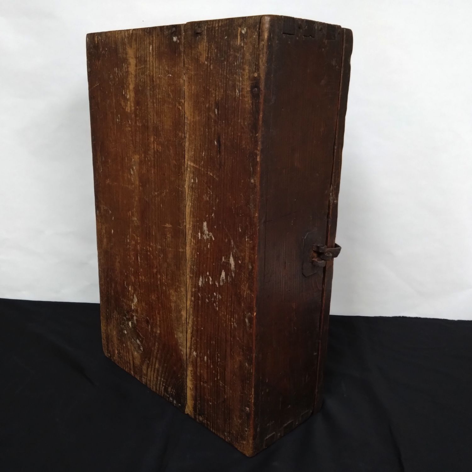 李朝 木製トンケ（金庫） アンバン 銭函 35.5cm × 51.7cm 0095
