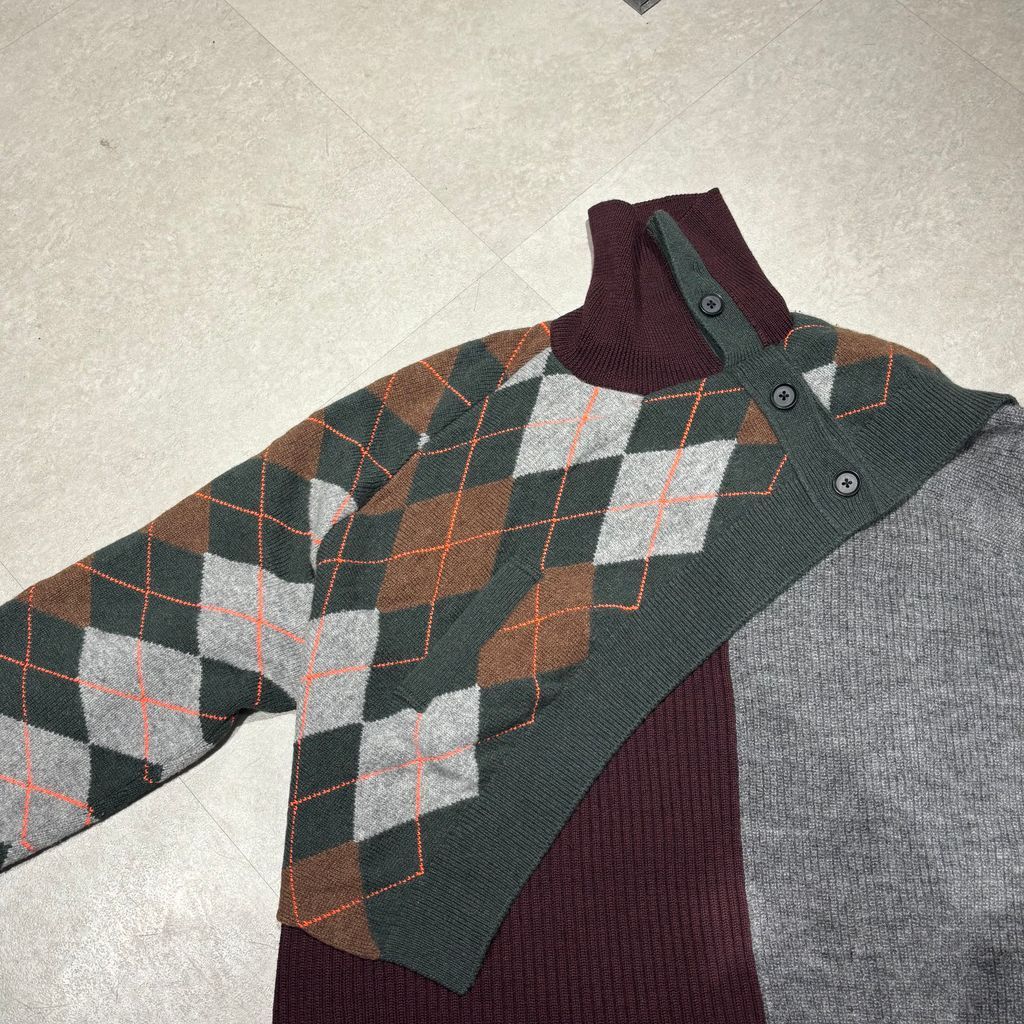 kolor OFFICIAL ONLINE STORE | カラー公式オンラインストア – kolor official online store kolor ドッキングニット（kolor 20wcm-N03303）