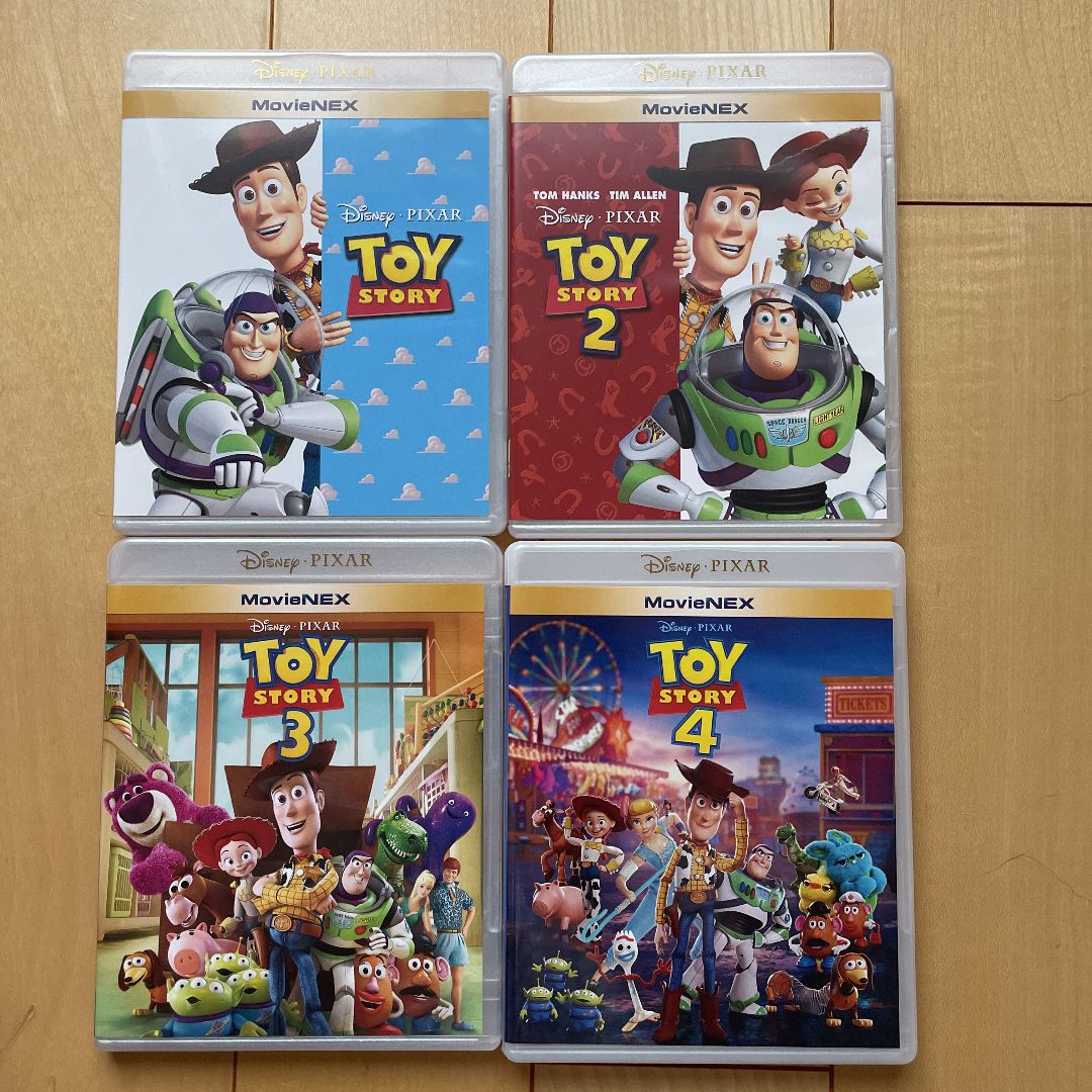 新品・未再生】トイストーリー1〜4☆DVD☆4本セット - R &S ショップ ...