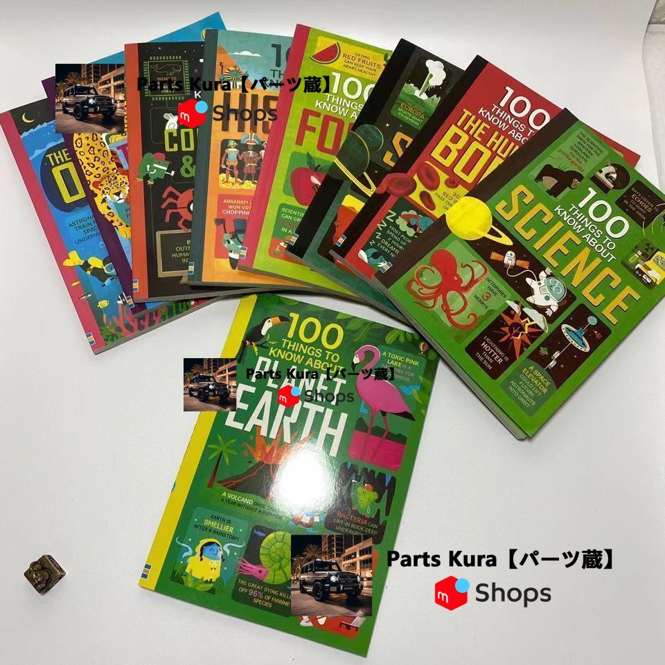 すぐったレディース福袋 TO THINGS 100 新品未使用 KNOW 英語絵本 洋書 9冊セット ABOUT 洋書