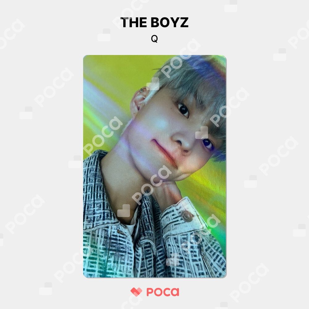 THE BOYZ キュー トレカ BE AWARE Makestar 公式 トレカ - メルカリ