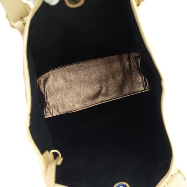 Paul Smith / ポールスミス ■トートバッグ  ピンクゴールド　ヌメ革 ブランド【バッグ/バック/BAG/鞄/カバン】 【中古】 Paul Smith / ポールスミス □トートバッグ ピンクゴールド ヌメ革