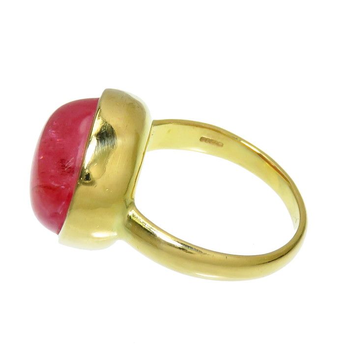 リング・指輪 装着感#12程度 K18 ピンクトルマリン - メルカリShops