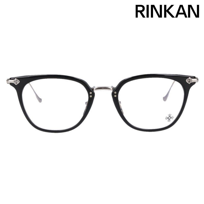 クロムハーツ SHAGAS サイドクロステンプルウェリントン眼鏡 メンズ 51  