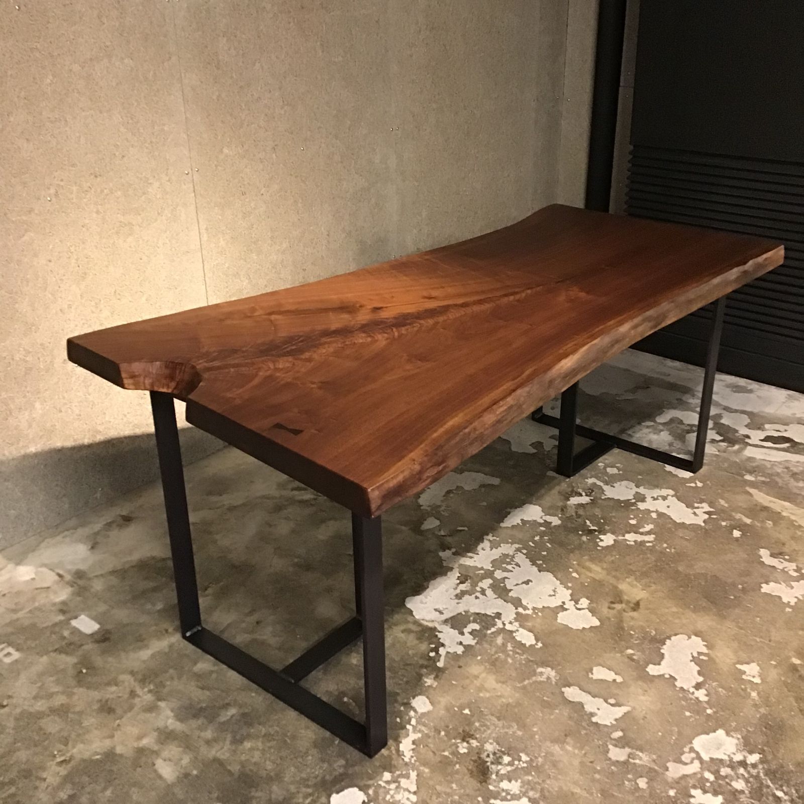 一枚板天板 ウォールナト材 W 1725