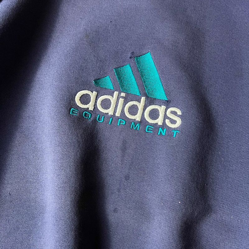 90s adidas アディダス トッテナム ビンテージスウェット 茄子紺 adidas（アディダス）の「【ヴィンテージ古着】90's adidas