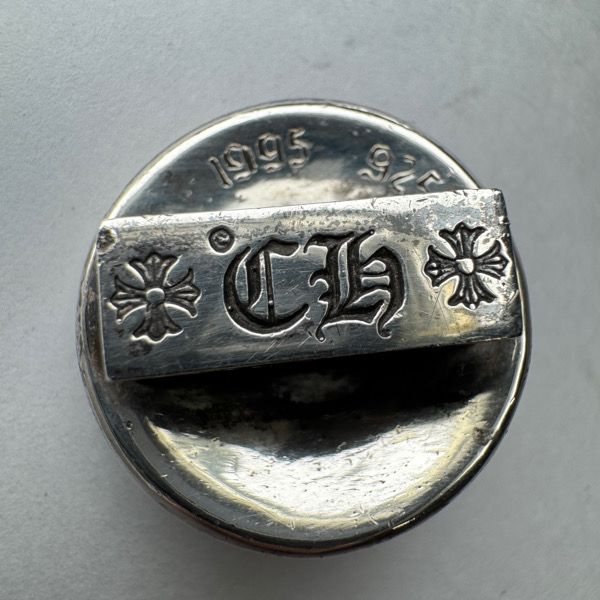 CHROME HEARTS クロムハーツ HAIRBAND CROSS CH クロスボール コンチョ