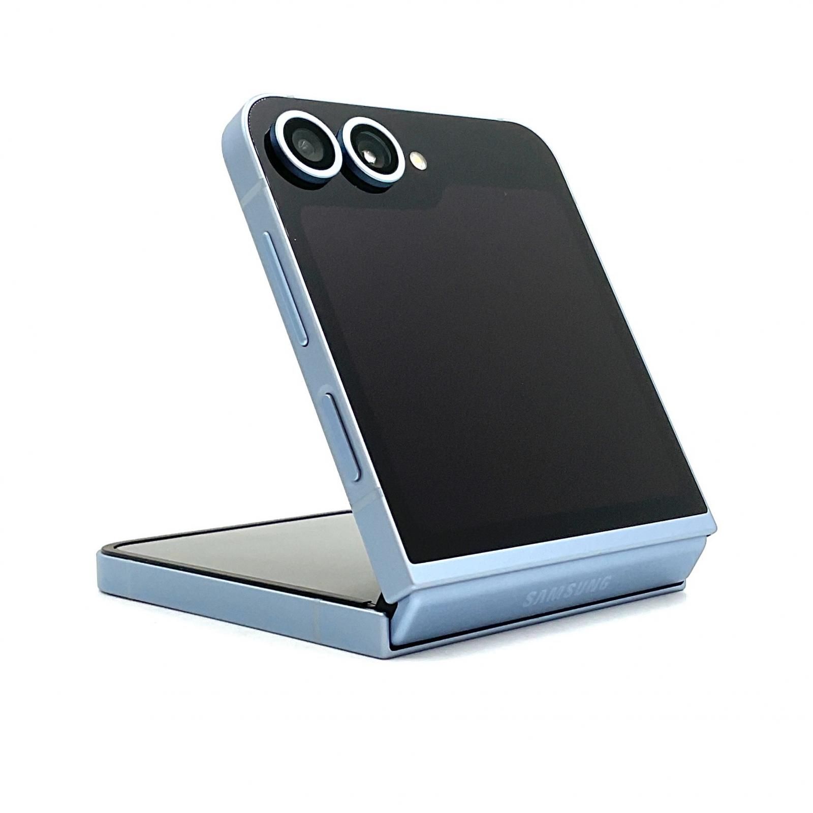 SAMSUNG Galaxy Z Flip6 256GB ブルー SIMフリー SM-F741N 白