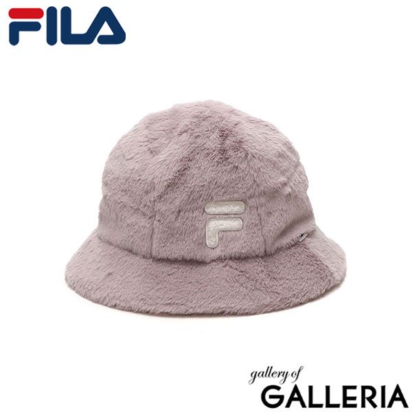 フィラ ハット レディース FILA 帽子 冬 秋冬 メトロハット フェイクファー 吸汗速乾 おしゃれ FLW FAKE FUR METRO HAT 234-013204 LTPURPLE