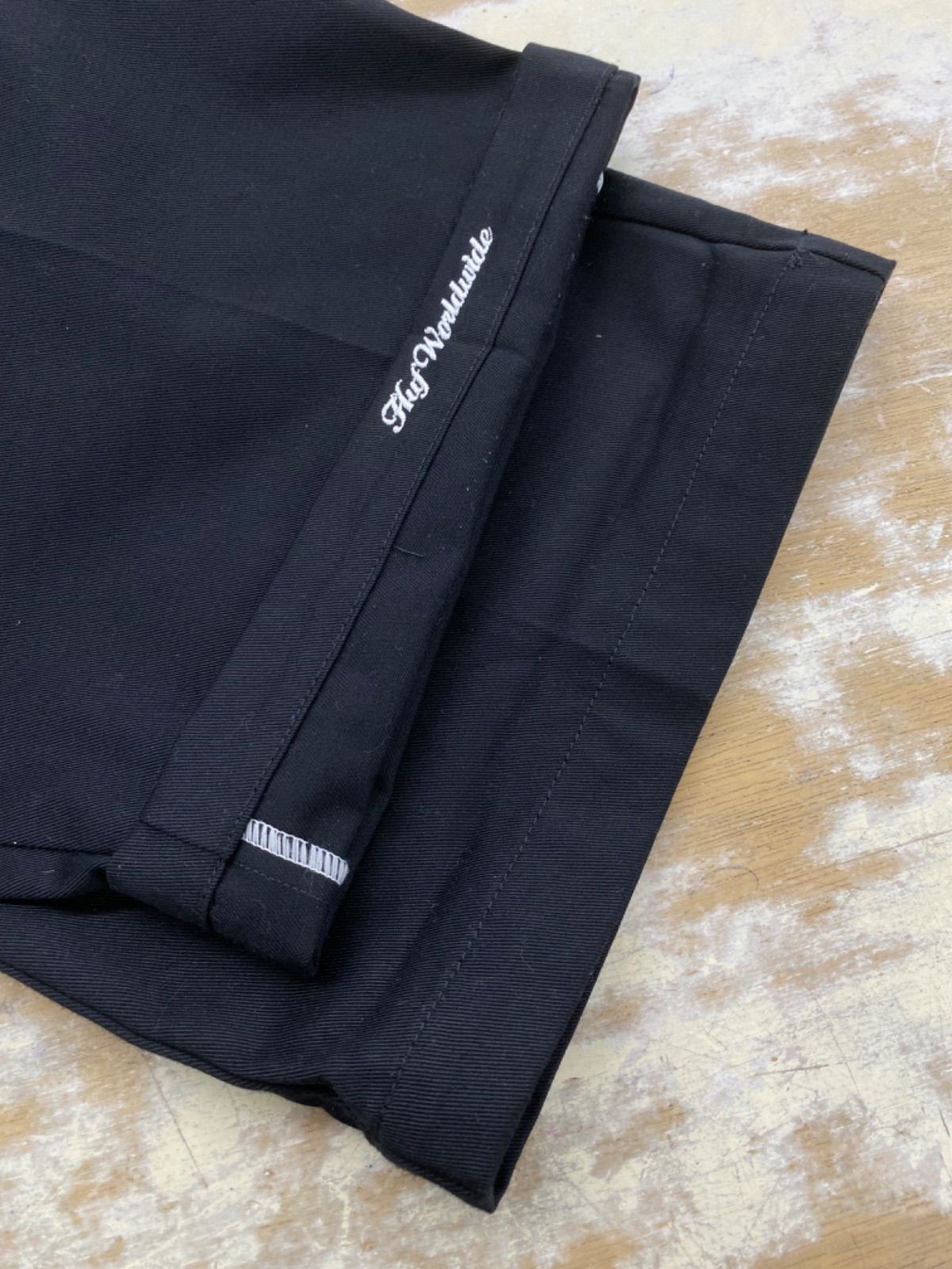 HUF×Dickies ダブルニー 32 HUF×Dickies ダブルニーワークパンツ ブラック : ワットマン