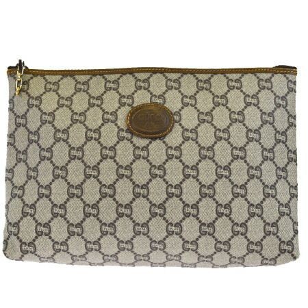中美品 グッチプラス GUCCI PLUS ポーチ クラッチバッグ セカンド