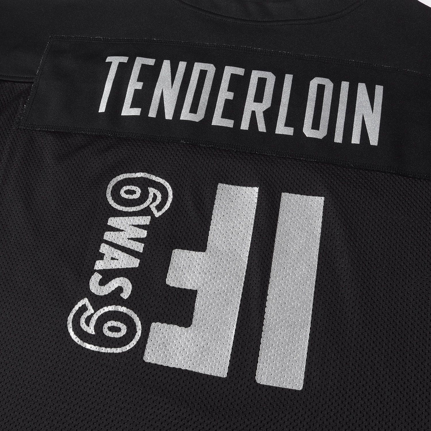 TENDERLOIN テンダーロイン Tシャツ サイズ:M 21SS メッシュジャージ 7分袖 フットボール トップ NFL MESH  JERSEY!!! ブラック トップス カットソー【メンズ】 - メルカリ