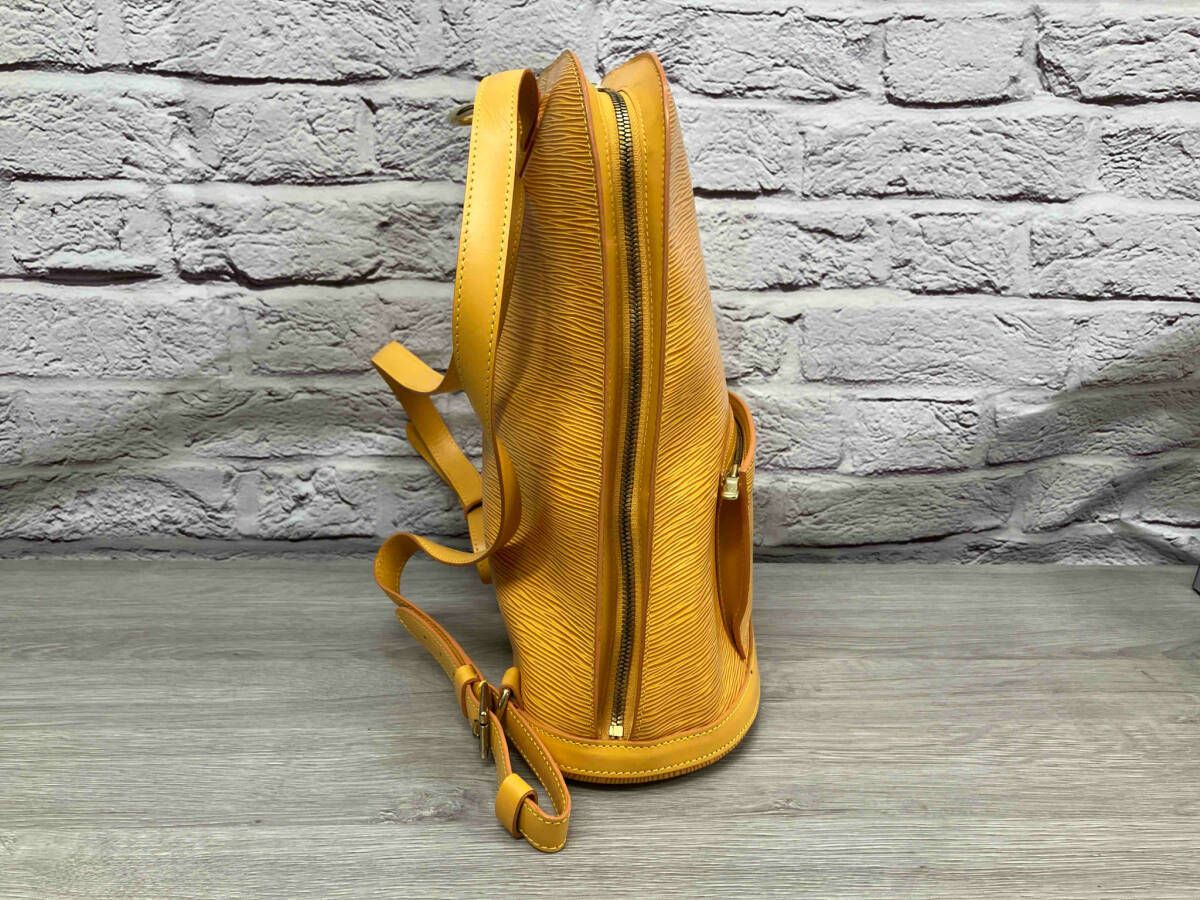 レディース ルイヴィトン エピ ゴブラン レザー リュック バッグ