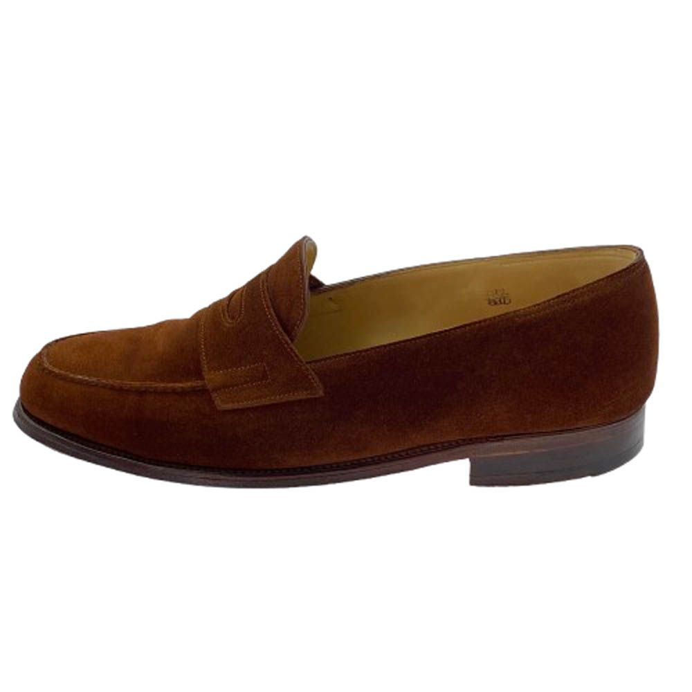 John Lobb ジョンロブ LOPEZ ロペス スエード ローファー ブラウン系