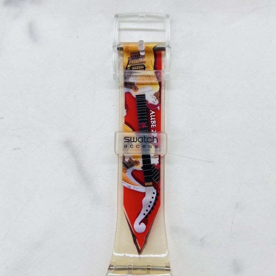 新品電池交換済み】AUBE 2001 THE ALFEE swatch access 「THE ALFEE