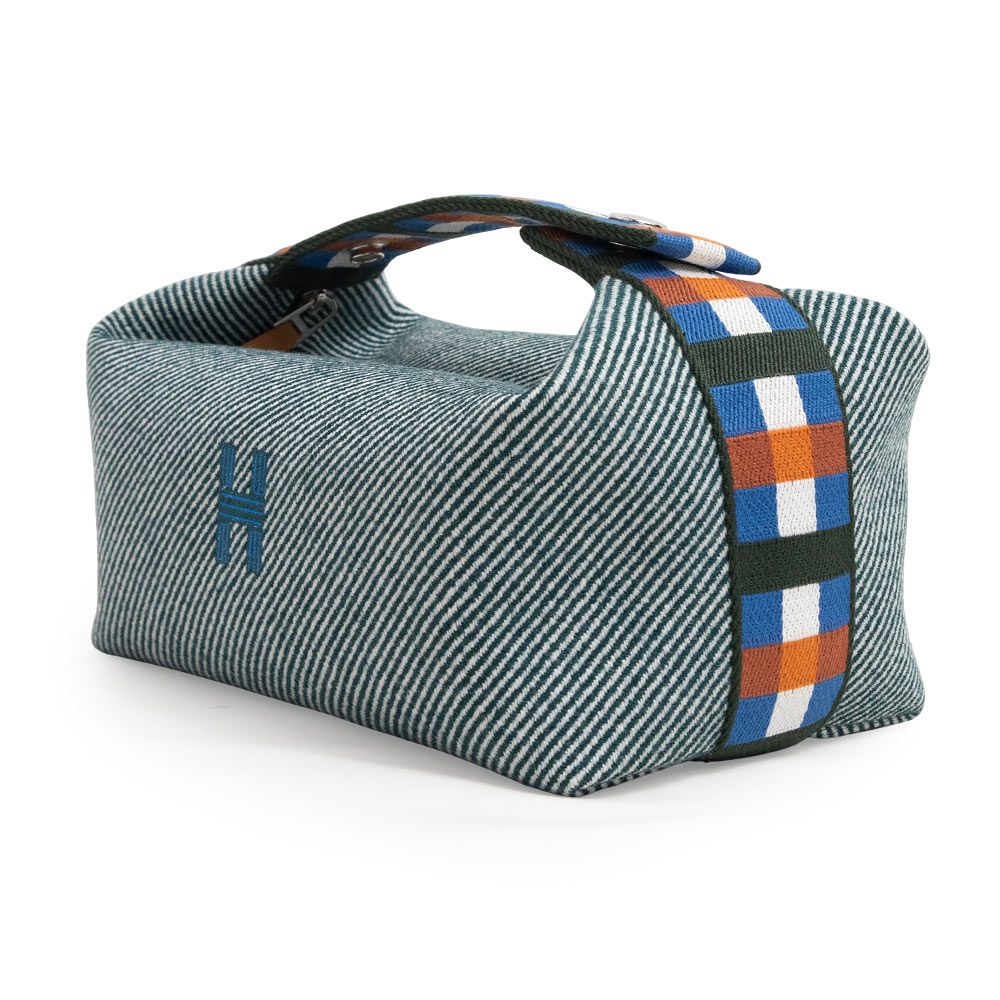 エルメス ブリッド ア ブラック PM オ カレ バニティ ポーチ セカンド  