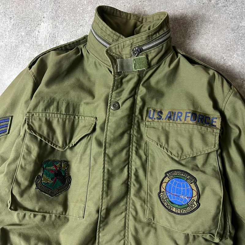 グレーライナー 60s US ARMY 米軍実物 M-65 フィールド ジャケット S-L 