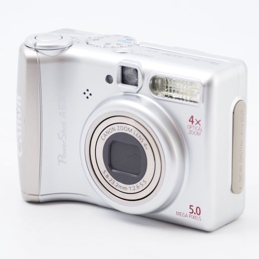 Canon キヤノン PowerShot パワーショット A530 単三電池駆動