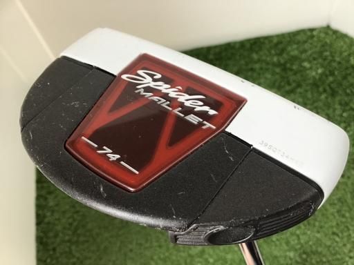 中古】 テーラーメイド Spider MALLET 74 36.5インチ パター PT