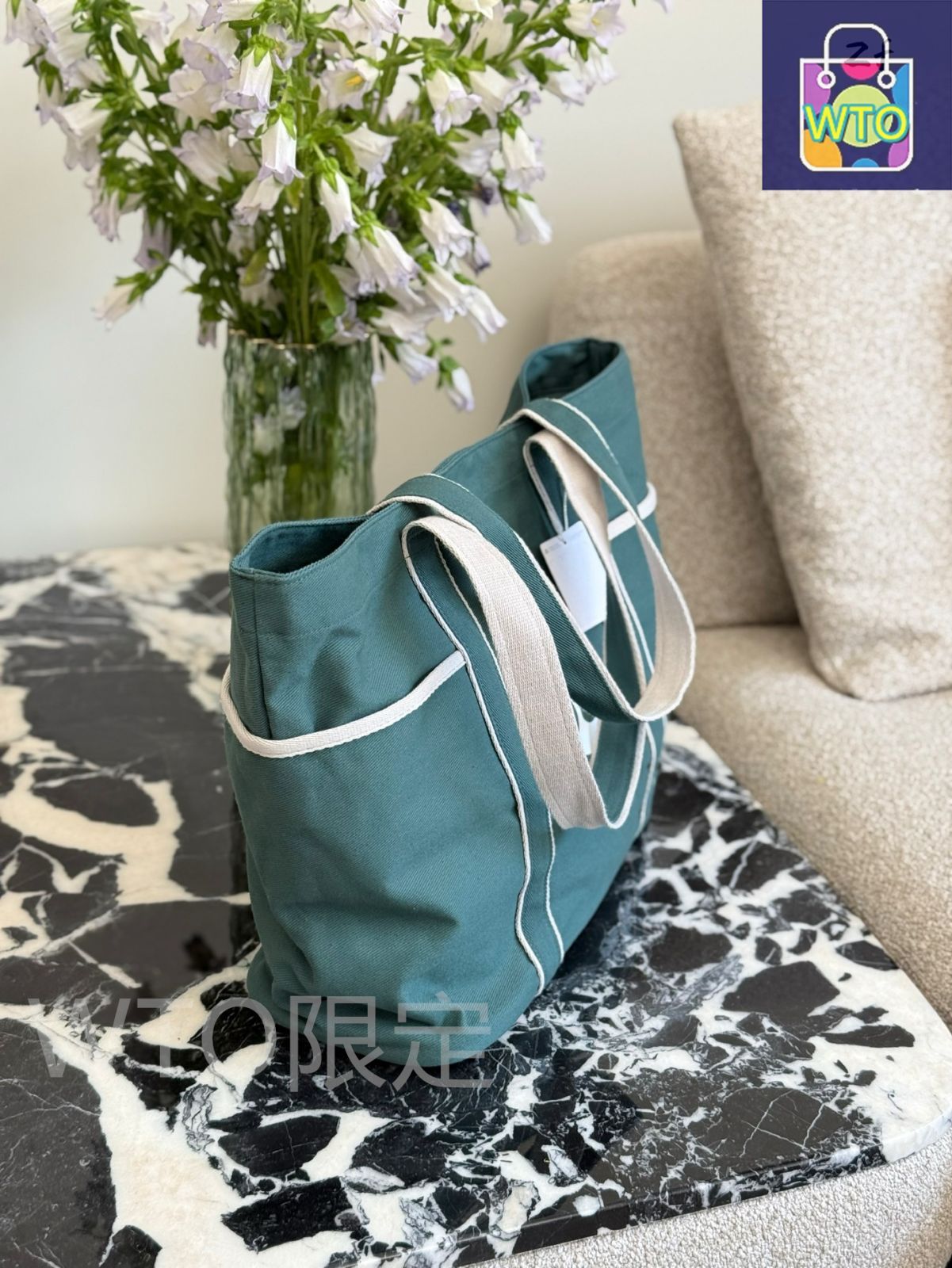 【lululemon】男女兼用☆Daily Multi-Pocket☆キャンバストート 今日特価】lululemon Daily Unisex Canvas Tote Bag with Multi