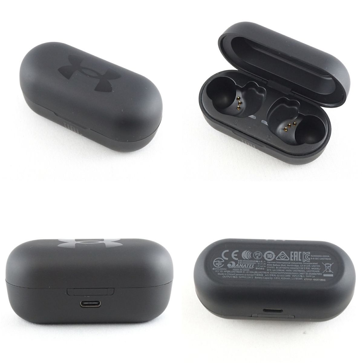 JBLxアンダーアーマー UA TRUE WIRELESS STREAK 完全ワイヤレス