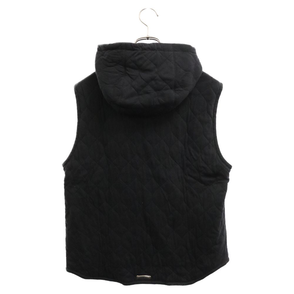 クロムハーツ キルティングフード ブラック L CHROME HEARTS (クロム