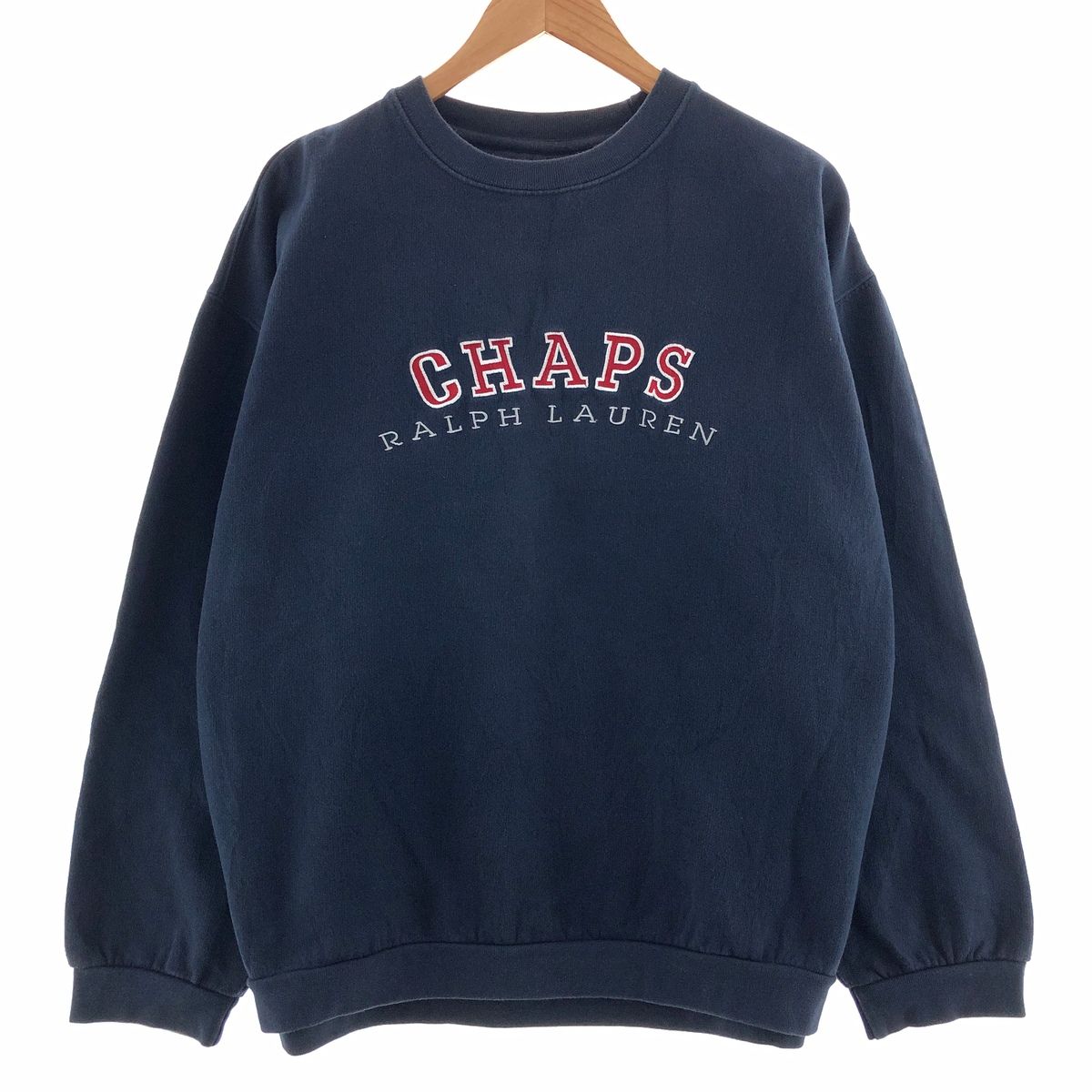 チャプス CHAPS スウェット トレーナー XL USA ボーダー アメカジ ✿ チャプス CHAPS スウェット トレーナー XL USA ボーダー アメカジ