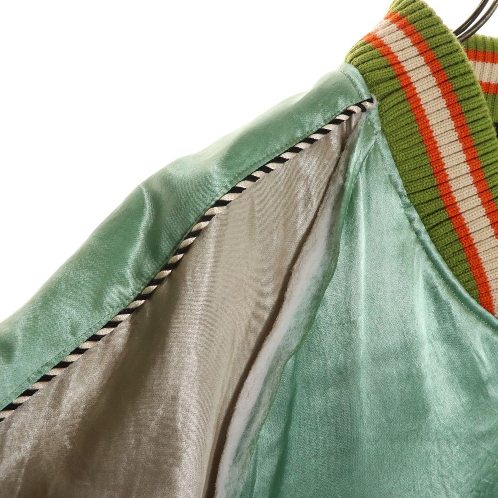 【美品】コンダクター デーモン刺繍スーベニアジャケットスカジャンPD23SJ08 el conductorH - DEMON 刺繍 スーベニア ジャケット スカジャン