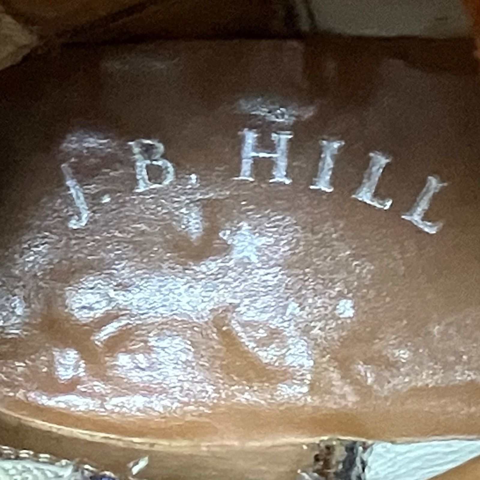 J.B.HILL スティングレイ ウエスタンブーツ エイ革 エキゾチックレザー 