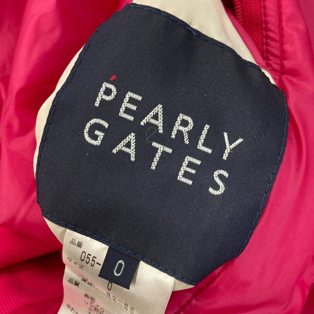 サイズ：0 PEARLY GATES パーリーゲイツ 2WAY スニードジャック