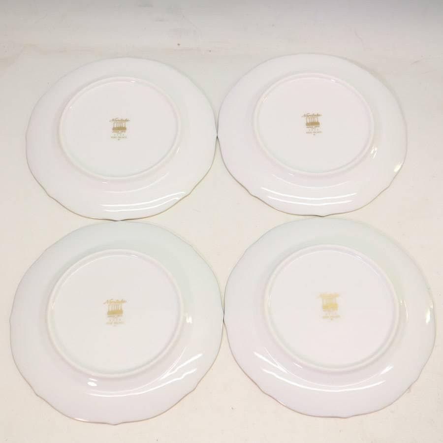 ノリタケ ダイヤモンドコレクション ローズパレス デザートプレート 4