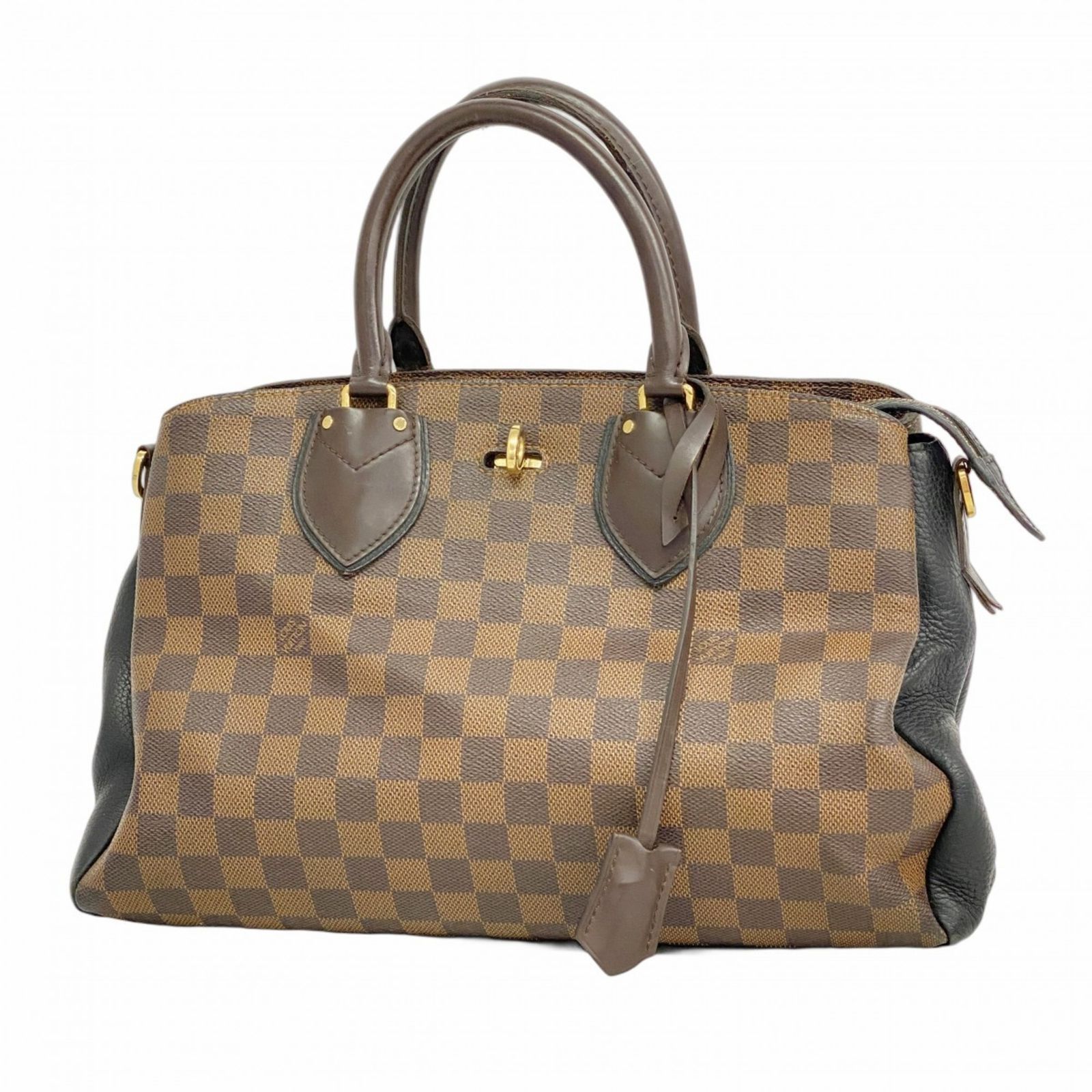 ルイ ヴィトン Louis Vuitton ルイ ヴィトン ハンドバッグ ダミエ ポルトフォイユノルマンディ N41487 エベヌレディース