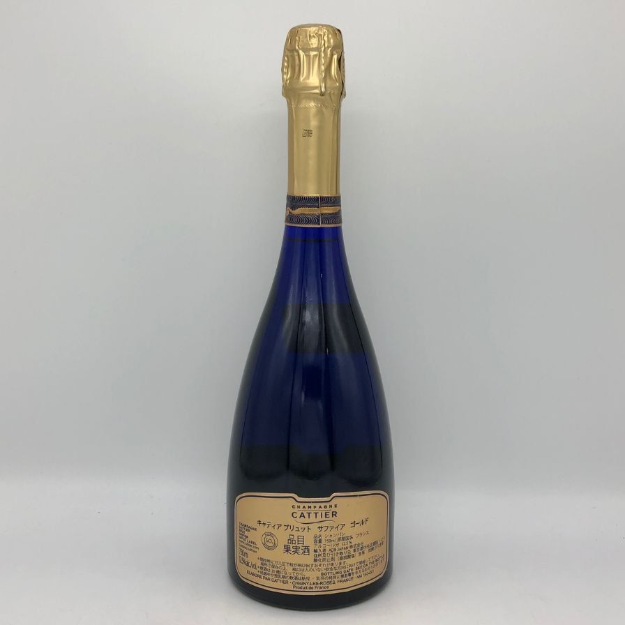 公式ショップ】キャティア ブリュットミレジム 2012 プルミエクリュ