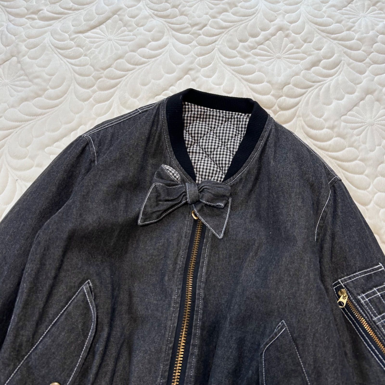 ヴィンテージ レア PINK HOUSE 90's ピンクハウス ビッグリボン ロゴ