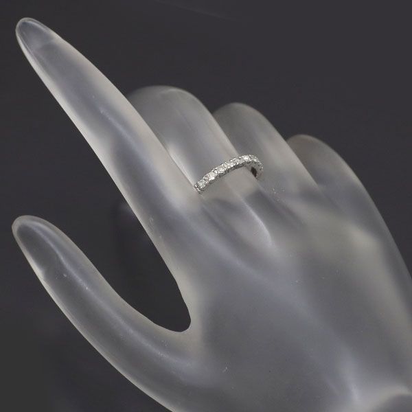 K18WG ダイヤモンド リング 1.00ct フルエタニティ - メルカリ 